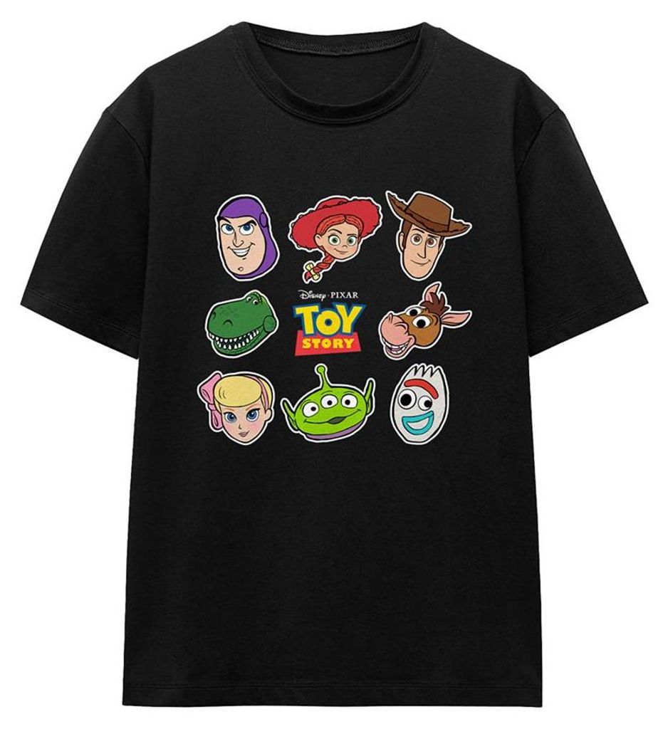 Toy Story - T-Shirt für Damen, Ausschnitt TV33537 (XL) (Schwarz)