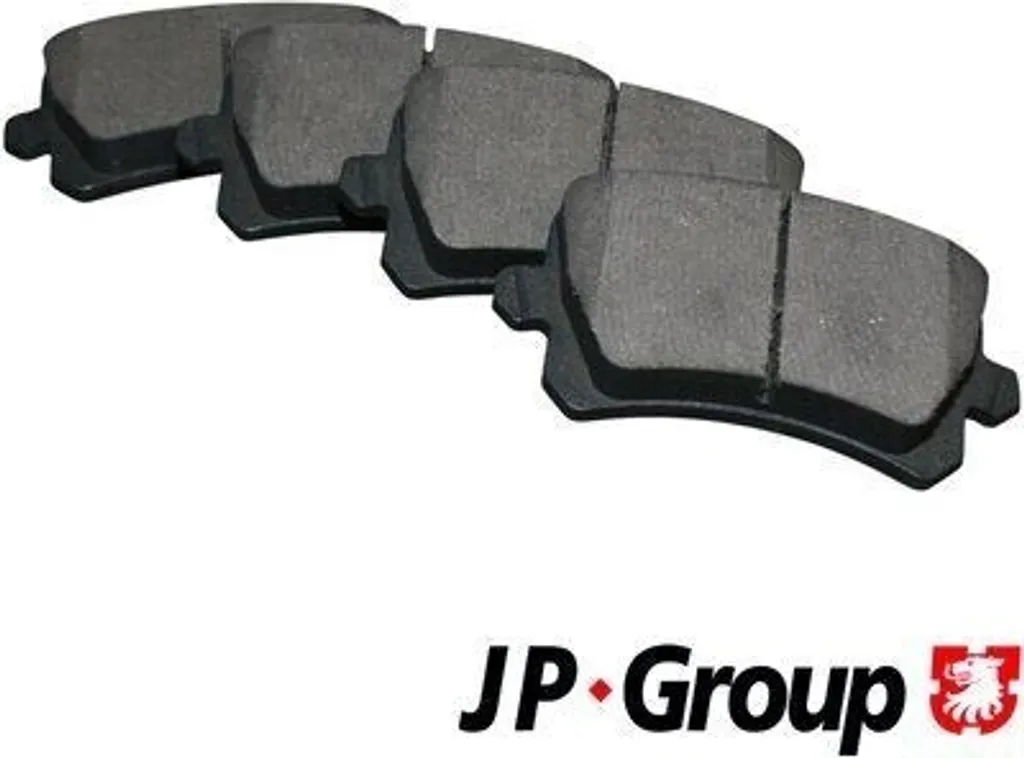 Plaquettes de frein arrière JP GROUP 1163706610 pour Golf VI et Passat