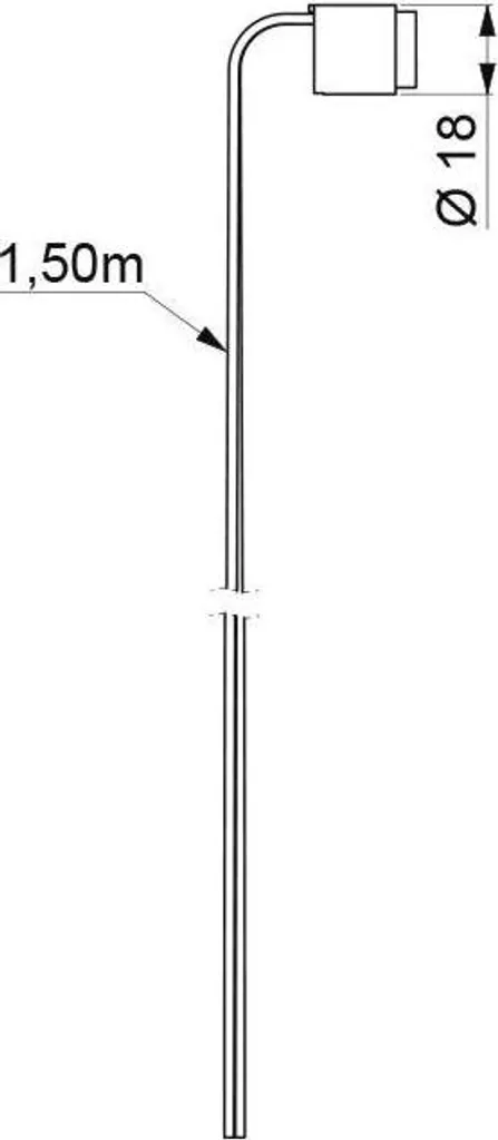 Sensore Ricambio Delabie BINOPTIC & TEMPOMATIC 2 | Cavo 1.5m | 750201