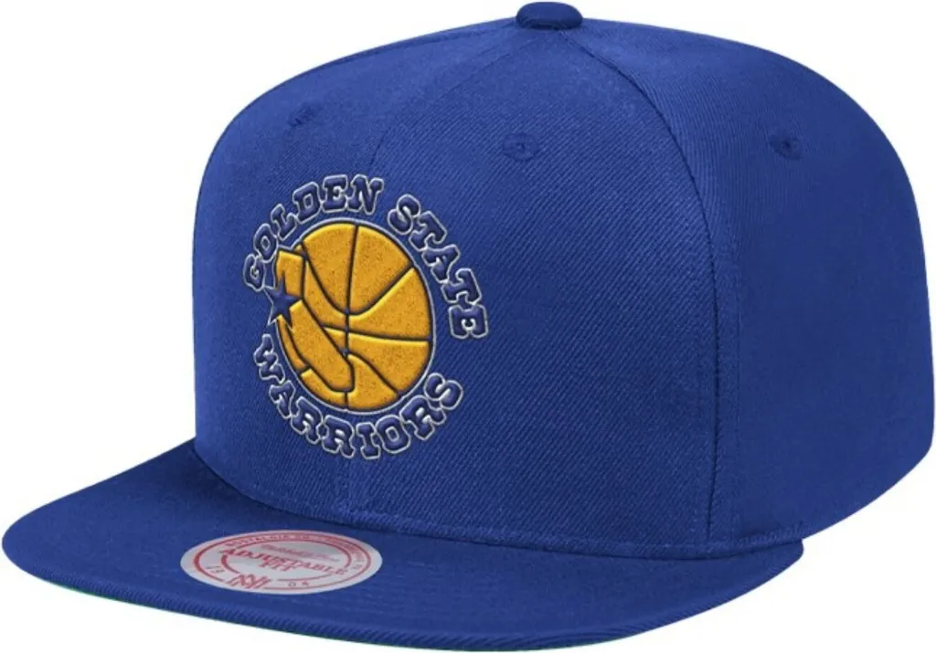 Casquette Ajustable Mitchell & Ness Warriors NBA Confortable et Style