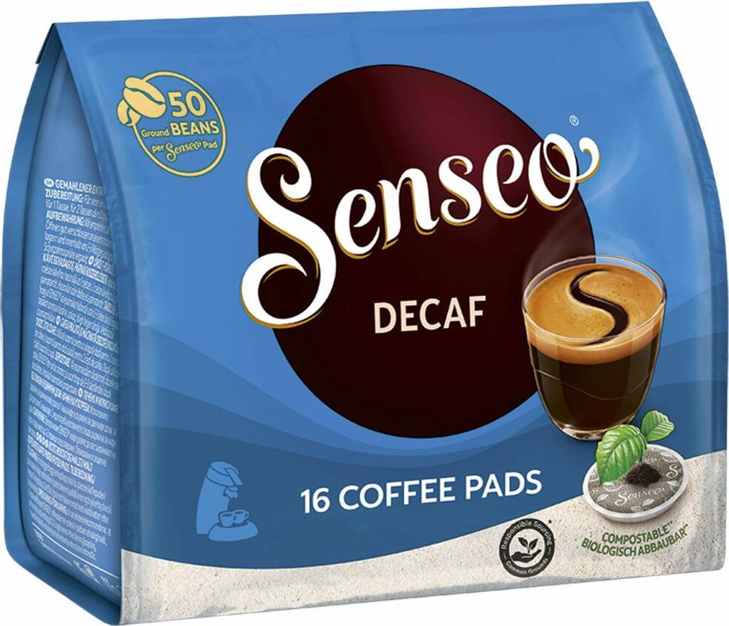 SENSEO 4051959 Cialde caffè Decaffeinato - 16 cialde caffè Immagine del prodotto 