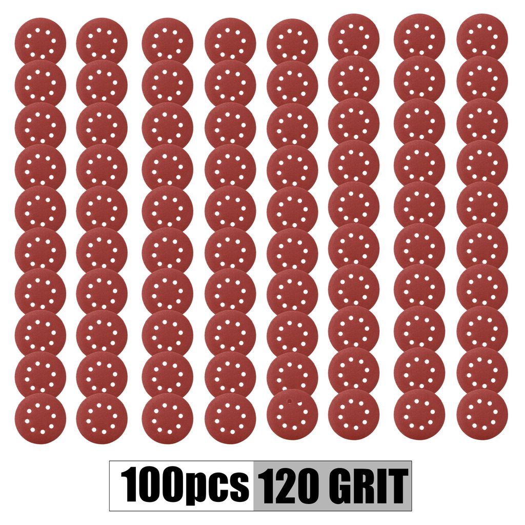 Schleifpapier 125mm Klett - 60 Stück – Effektwerk Schleifpapier 125mm Klett - 60 Stück – Effektwerk