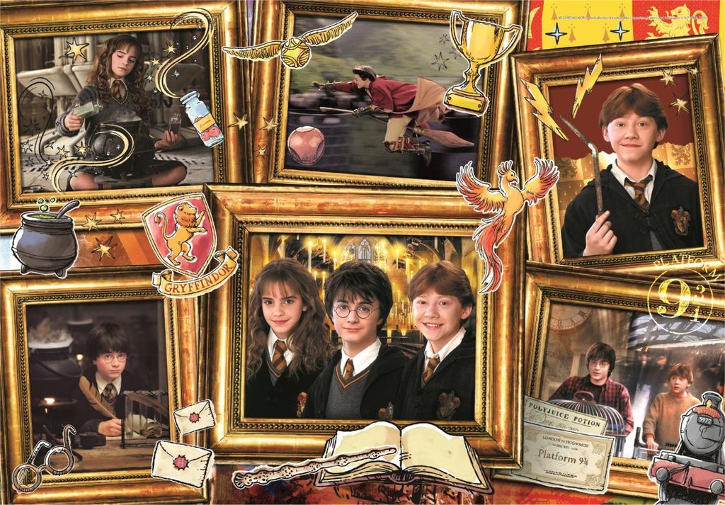 Clementoni Puzzle 180 el. Super Kolor Harry Potter - Obrázok produktu 