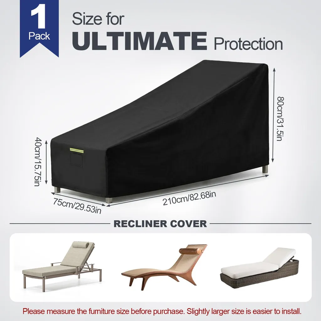 Protection de bain de soleil résistante aux UV et déchirures noire - 2