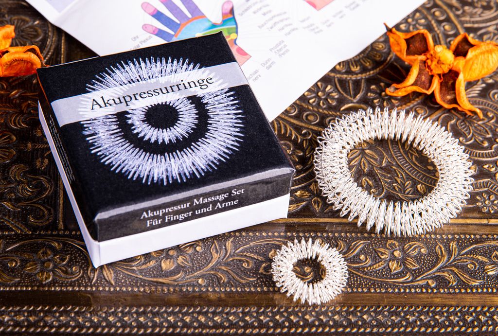 Berk Akupressur Ringe | Massage Set | für Finger und Arme