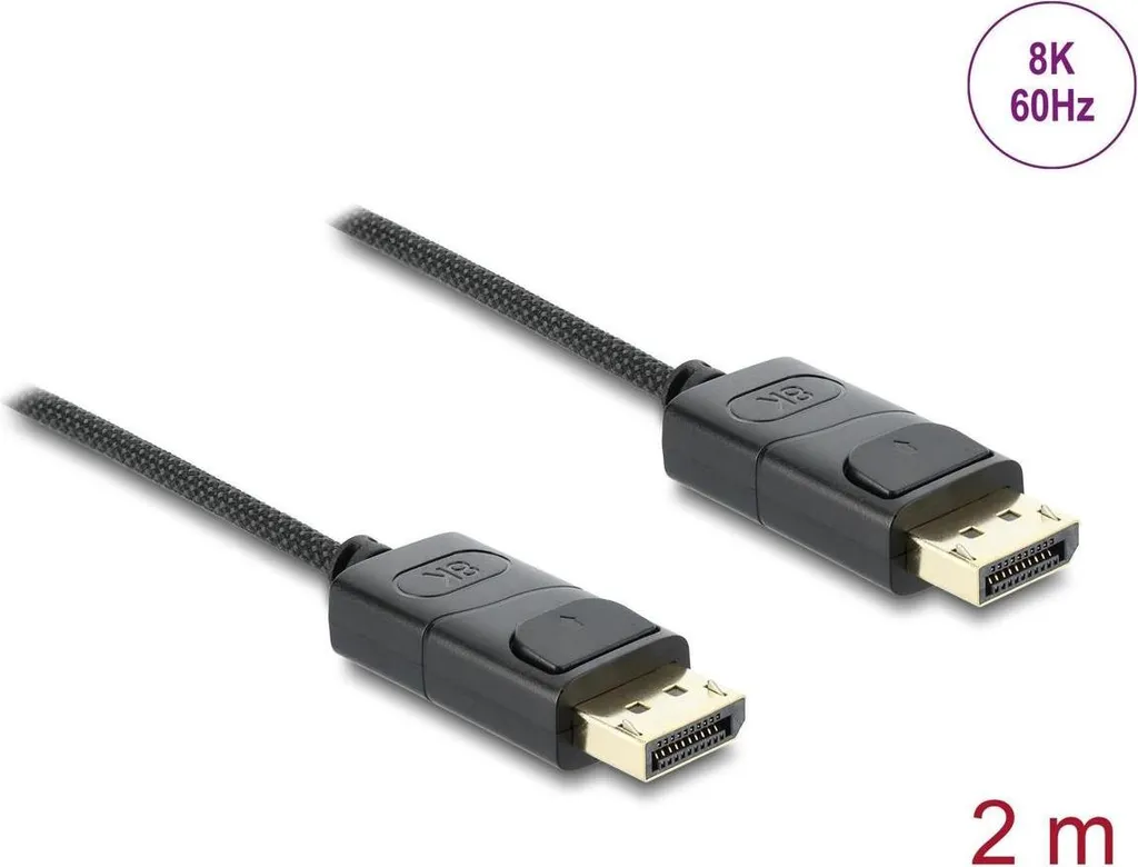 Kabel DisplayPort 8K 60 Hz, 2 m