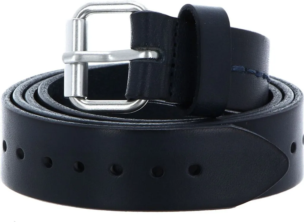 Cintura Marc O'Polo Eika Pelle Blu Notte W100 | Vera Pelle Bovina