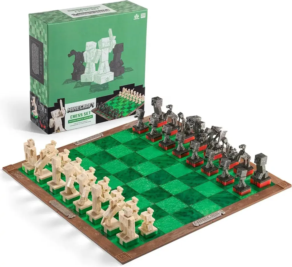 Jeu d'échecs Minecraft Héros du Monde Supérieur vs Mobs Hostiles - 9