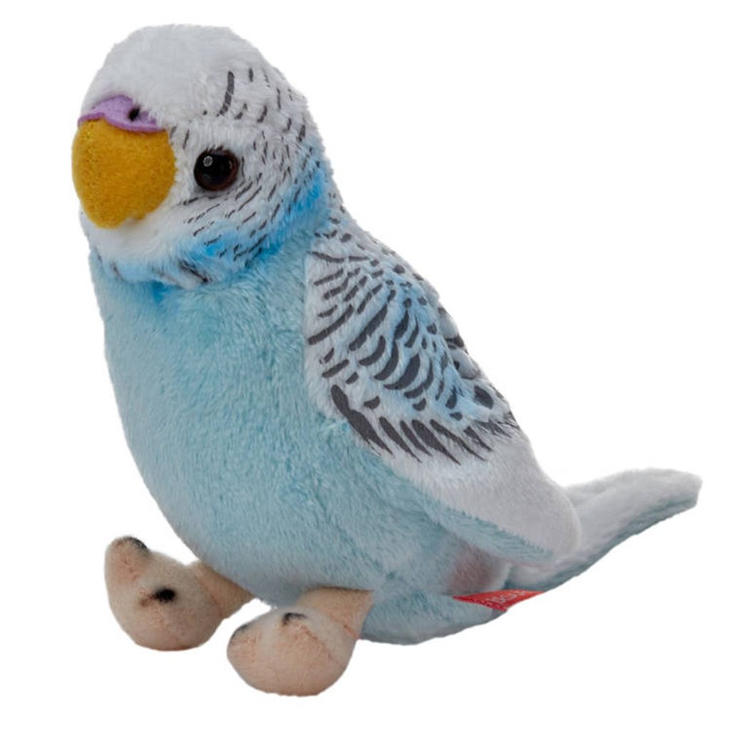 BEPPE Wellensittich 13cm blau 13729