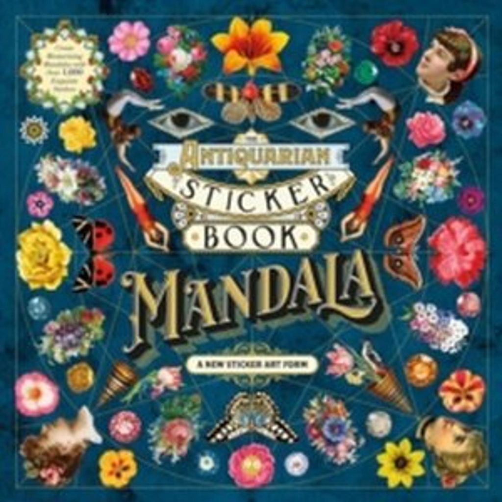 The Antiquarian Sticker Book: Mandala Obrázok produktu 