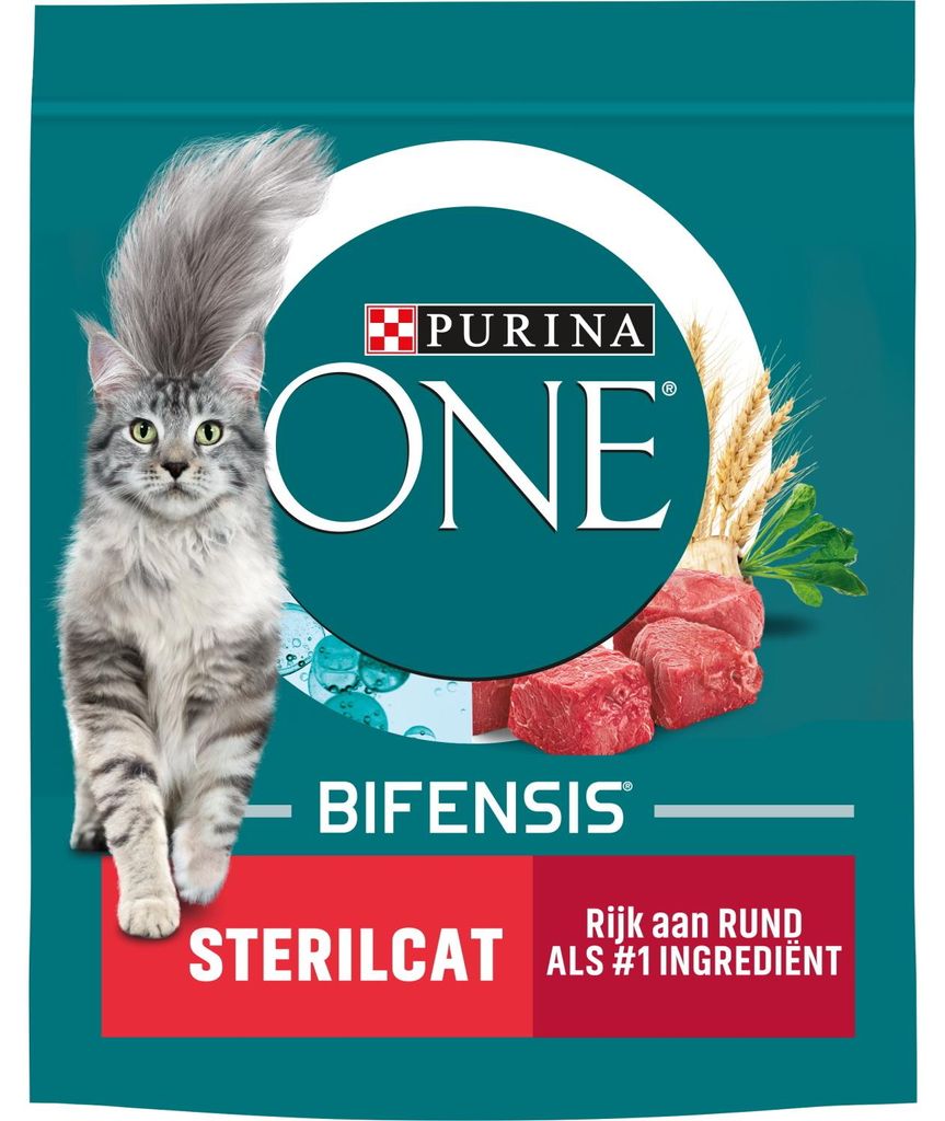 Purina One Adult Sterilcat Rund & Granen 3KG Productafbeelding 