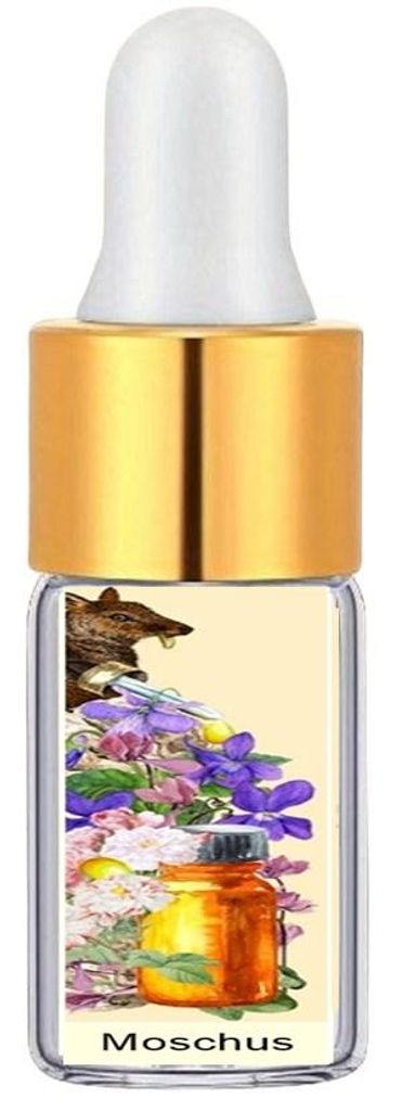 GKA Parfümöl Moschus aus Frankreich Parfüm Kosmetik Moschus Rose Tonkabohne Veichen sehr intensiv Probierfläschchen