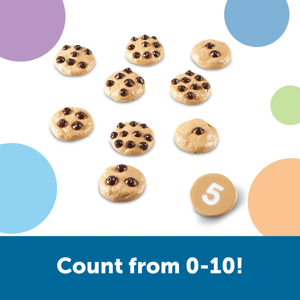 Activité Montessori Biscuits à compter pour apprendre les nombres - 2