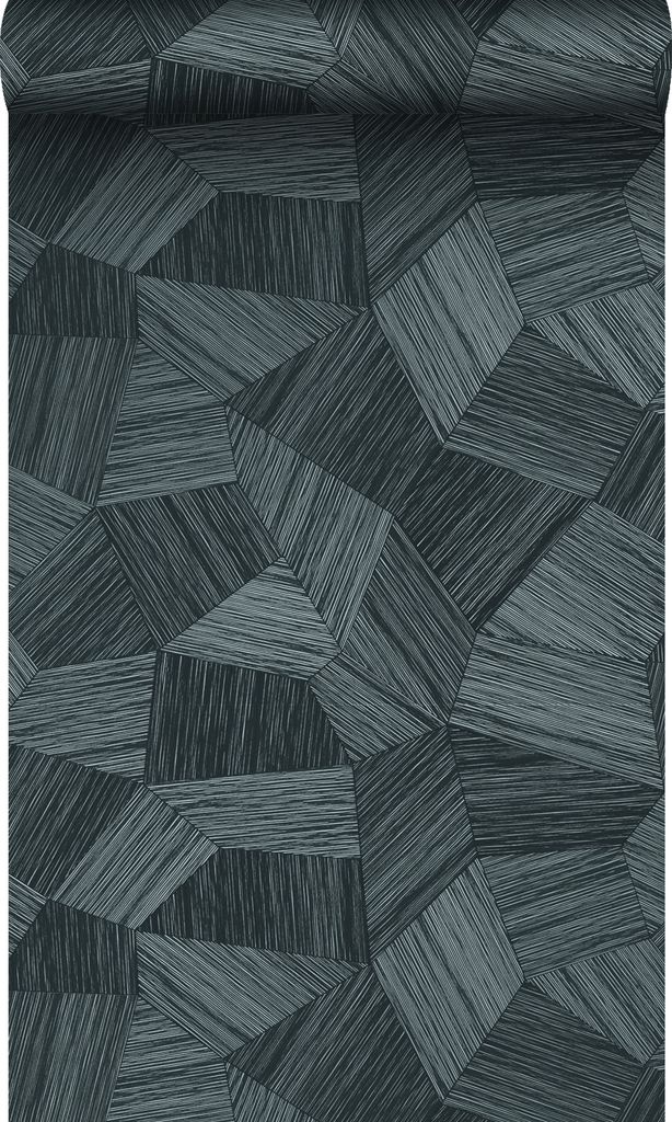Origin Wallcoverings Tapete 3D-Muster Antrazitgrau 53 cm x 10.05 m