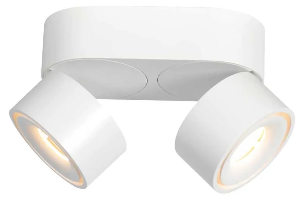 Spot de Plafond Design LED en Métal Blanc Mexlite Fez Black - 2674W