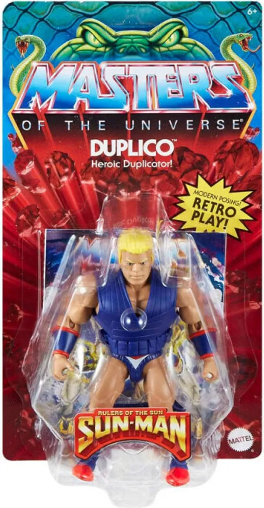 Jouet de collection MOTU Origins Duplico figurine articulée de 14cm