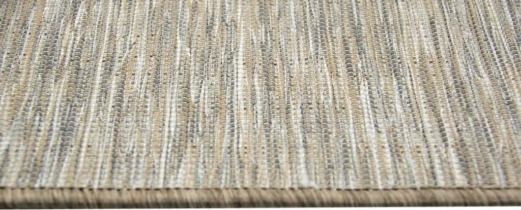 Petit tapis de passage réversible sable 60x100 cm style scandinave chic
