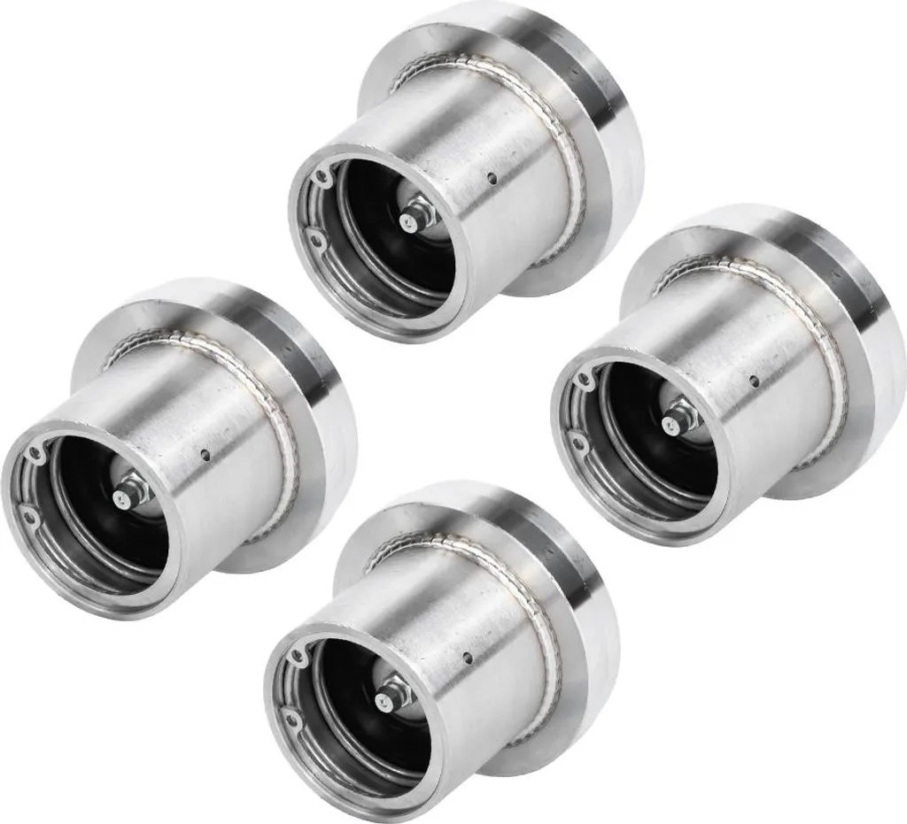 Lot de 4 pendentifs de lubrification 2,717 pouces en acier inoxydable