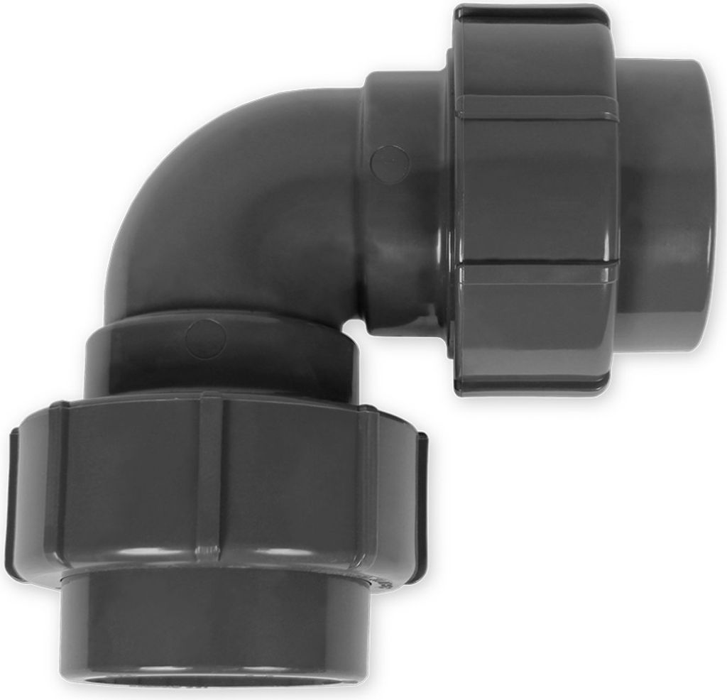 FlexFit Winkel 90° | Ø 63 mm Klemm x Klemm
