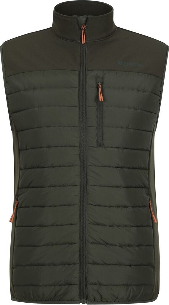 Mountain Warehouse - "Turbine II Hybrid" Weste Wattiert für Herren MW1098 (L) (Grün)