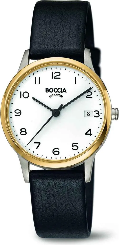 Boccia 3310-04: L'Accessorio Minimalista Chic in Titanio e Oro