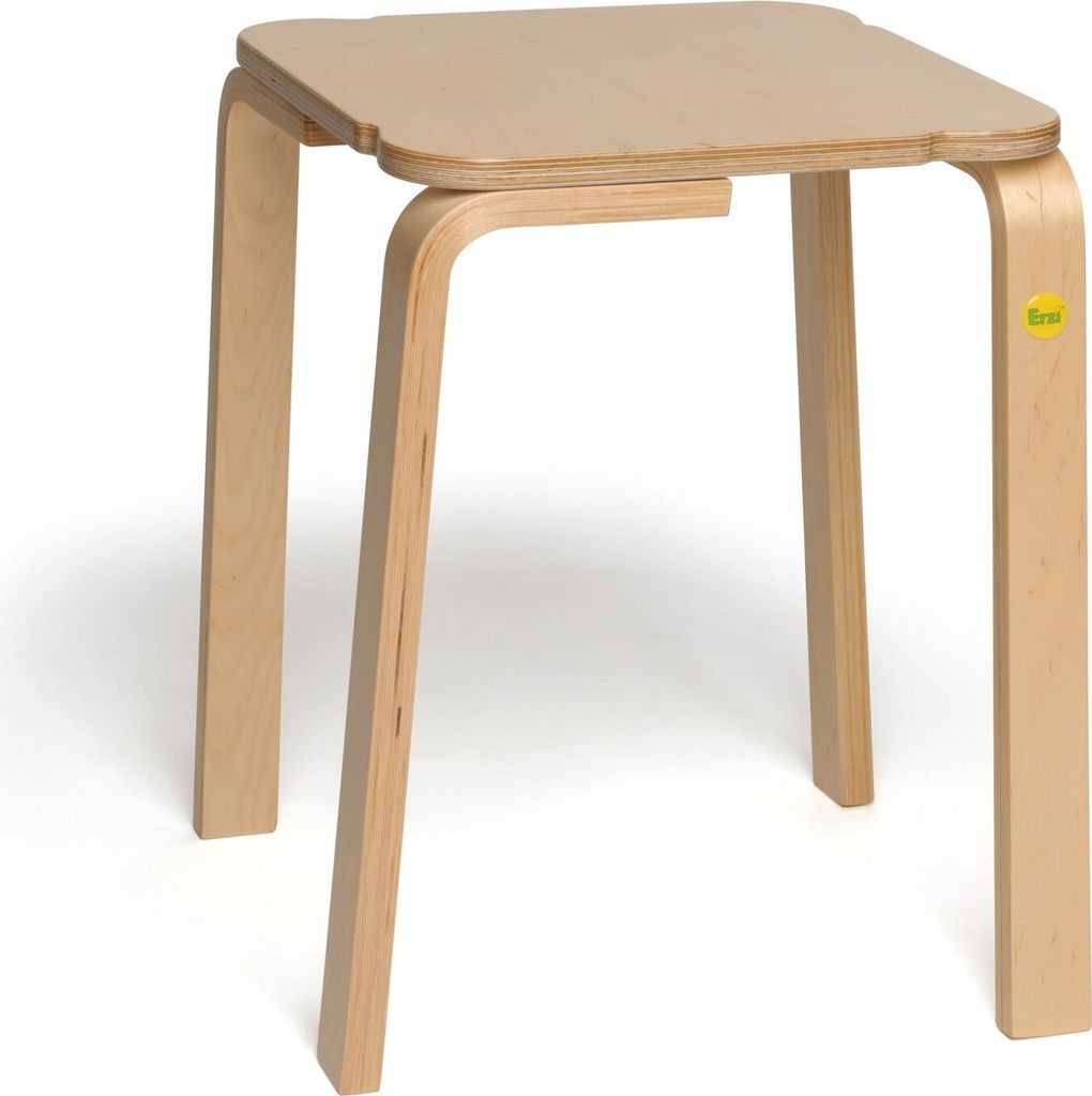 Erzi Hocker aus Formholz, stapelbar Produktbild 
