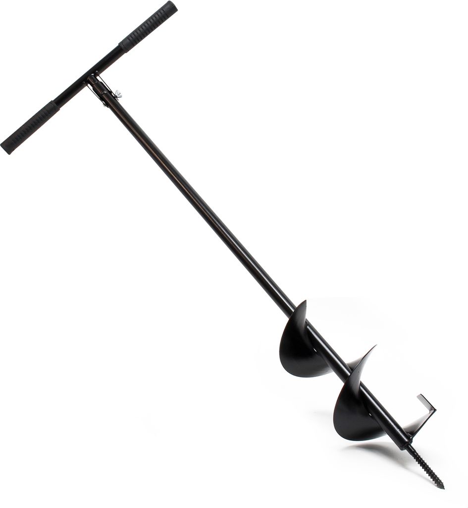 Wiltec Hand Erdlochbohrer 118cm für Ø150mm Löcher, Produktbild 