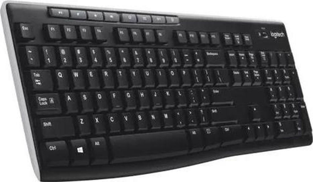 Logitech K270 Wireless Comfort Multimedia-Tasten Quiet Keyboard
