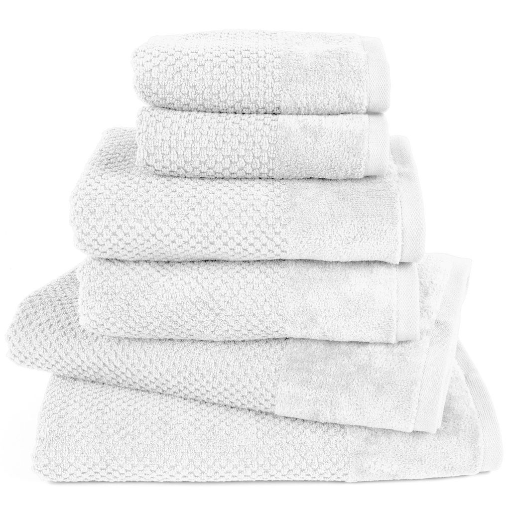 Pure Label 6-TLG Handtücher Set mit Aufhängeschlaufen aus Produktbild 