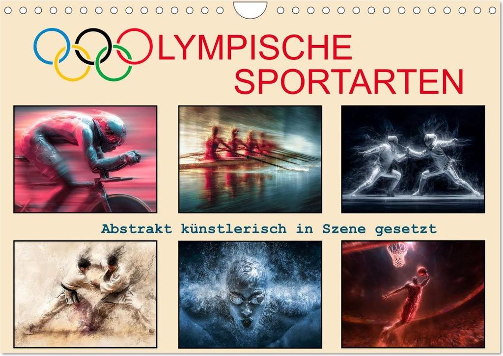 Olympische Sportarten (Wandkalender 2027 DIN A4 quer), CALVENDO Monatskalender