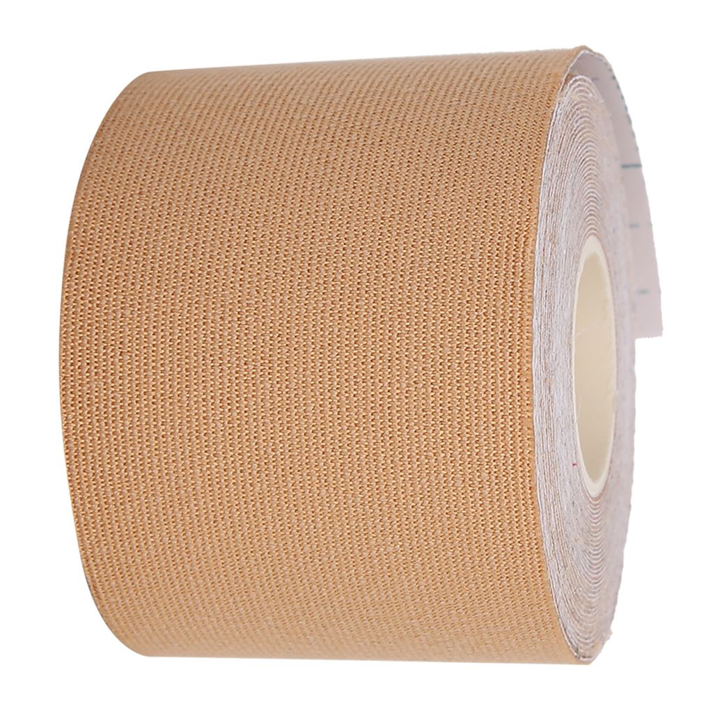 Muskelbandage Bandage Sport Kinesiologie Band Klebeband Elastische Muskelpflege Band (Teint 5cm x 5m)