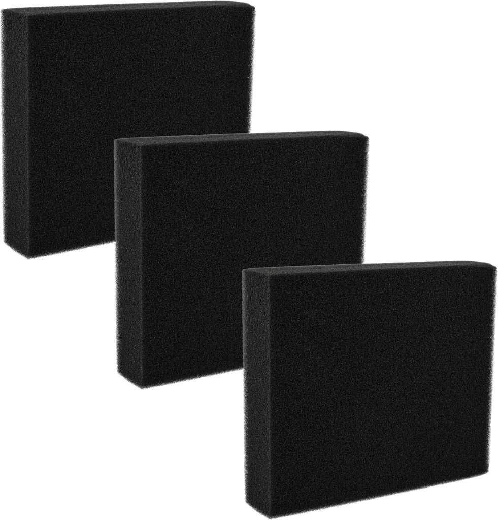 vhbw 3x Filter kompatibel mit Stiga WL484SP, TDL484 E, TDL484, TDL484 TR Rasenmäher - 13 x 11 x 2,4 cm