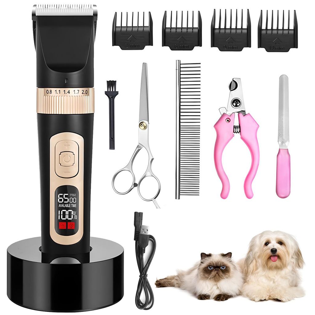 HEYLAD kabelloser Haustier-Elektroschermaschine – leistungsstark und effizient für die Haustierpflege