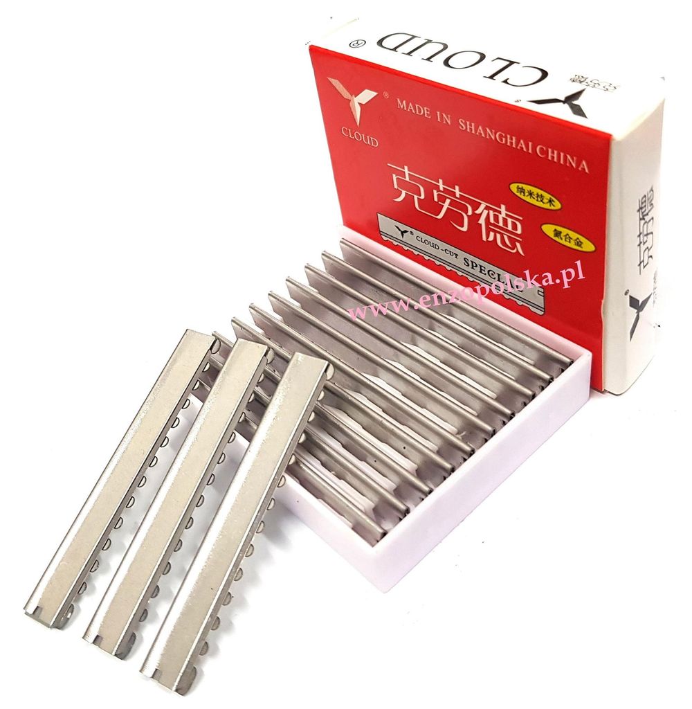 Lames de couteau chinois dentelées tranchantes pour rasoir Image du produit 