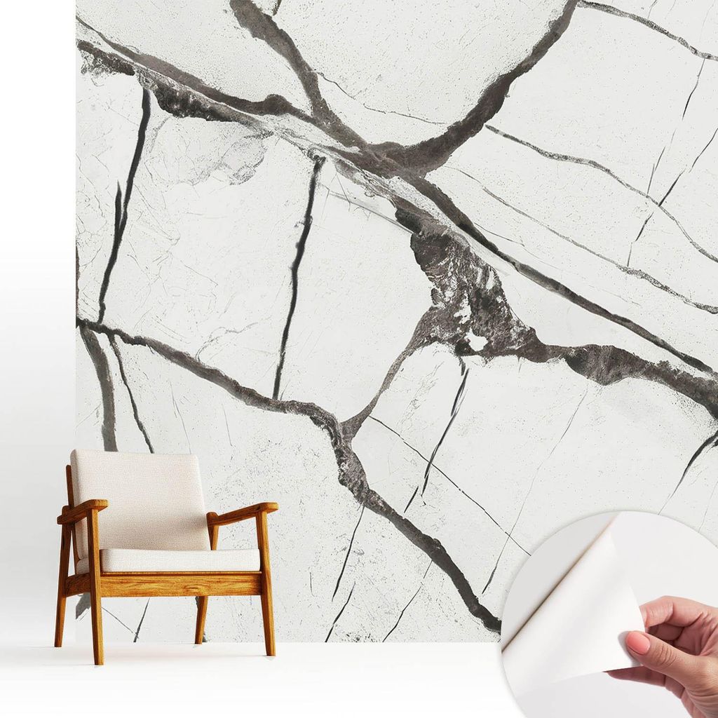 Fototapete selbstklebend - 250x250 cm - Tapete - Wandtapete - Wandbilder - Klebefolie - Dekofolie - Tapete Folie - Wand - Dekoration - Wohnzimmer -...