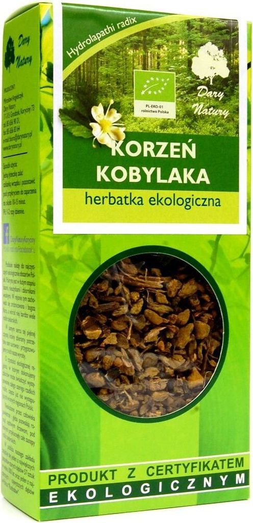HERBATKA KORZEŃ KOBYLAKA  50 g - DARY NATURY Produktbild 