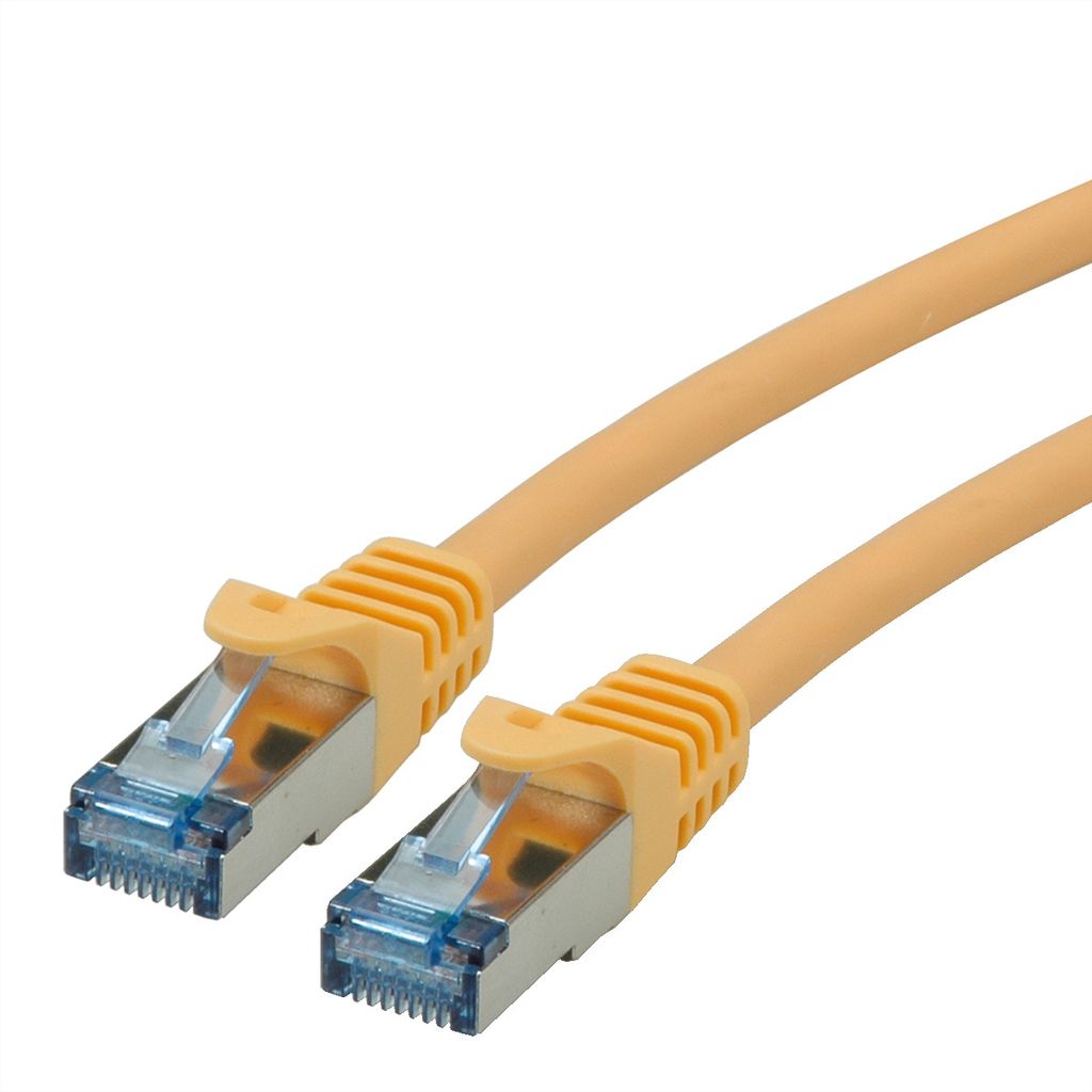 ROLINE Patchkabel Cat.6A S/FTP (PiMF), Component Level, LSOH, gelb, 20 m