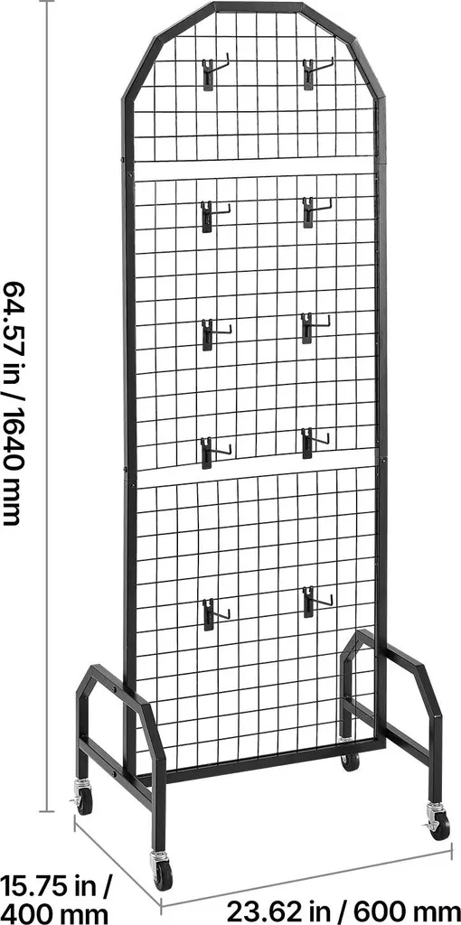 Panneaux muraux grillagés pour optimiser le stockage des petits espaces - 8