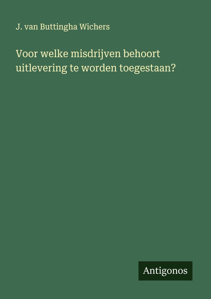 Bei welchen Straftaten sollte die Auslieferung erlaubt sein?
