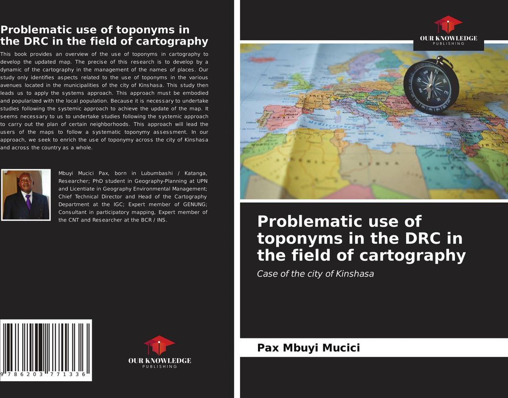 Problematic use of toponyms in the DRC in the field of cartography