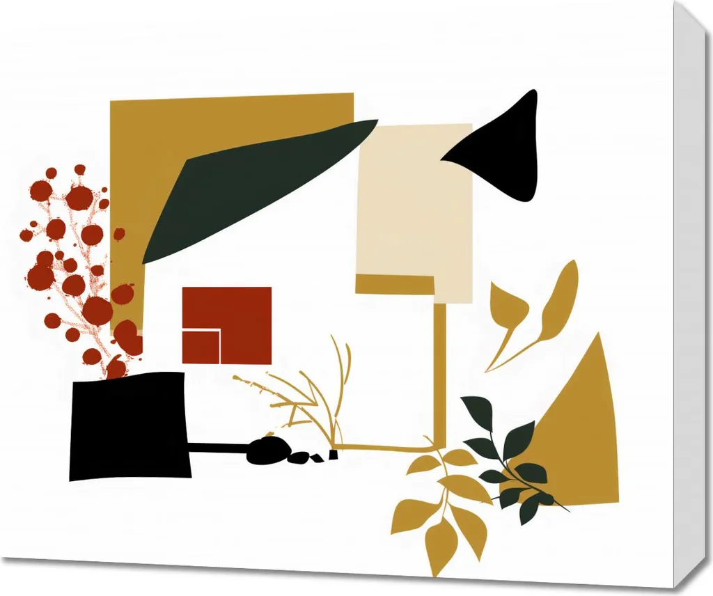 Image Jardin Brisé 60 x 50 cm - Habillez vos Murs Vides avec Style