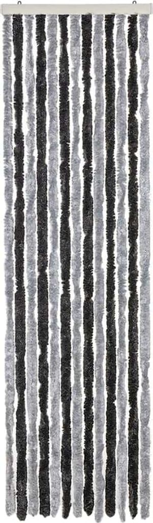 vidaXL Mucholapka šedá a čierna 56x185 cm šenil Obrázok produktu 