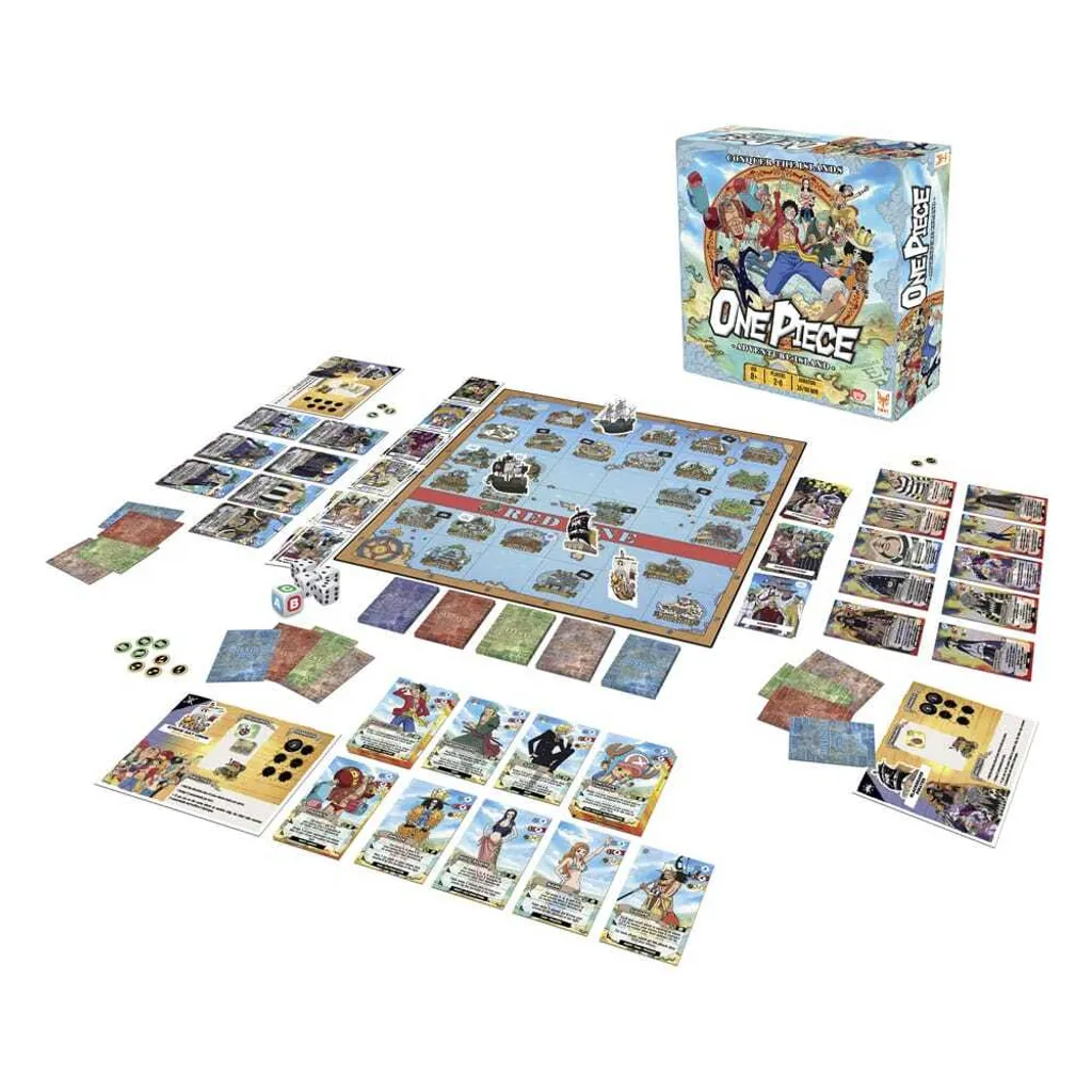 Jeu de société One Piece Adventure Island version anglaise pour fans