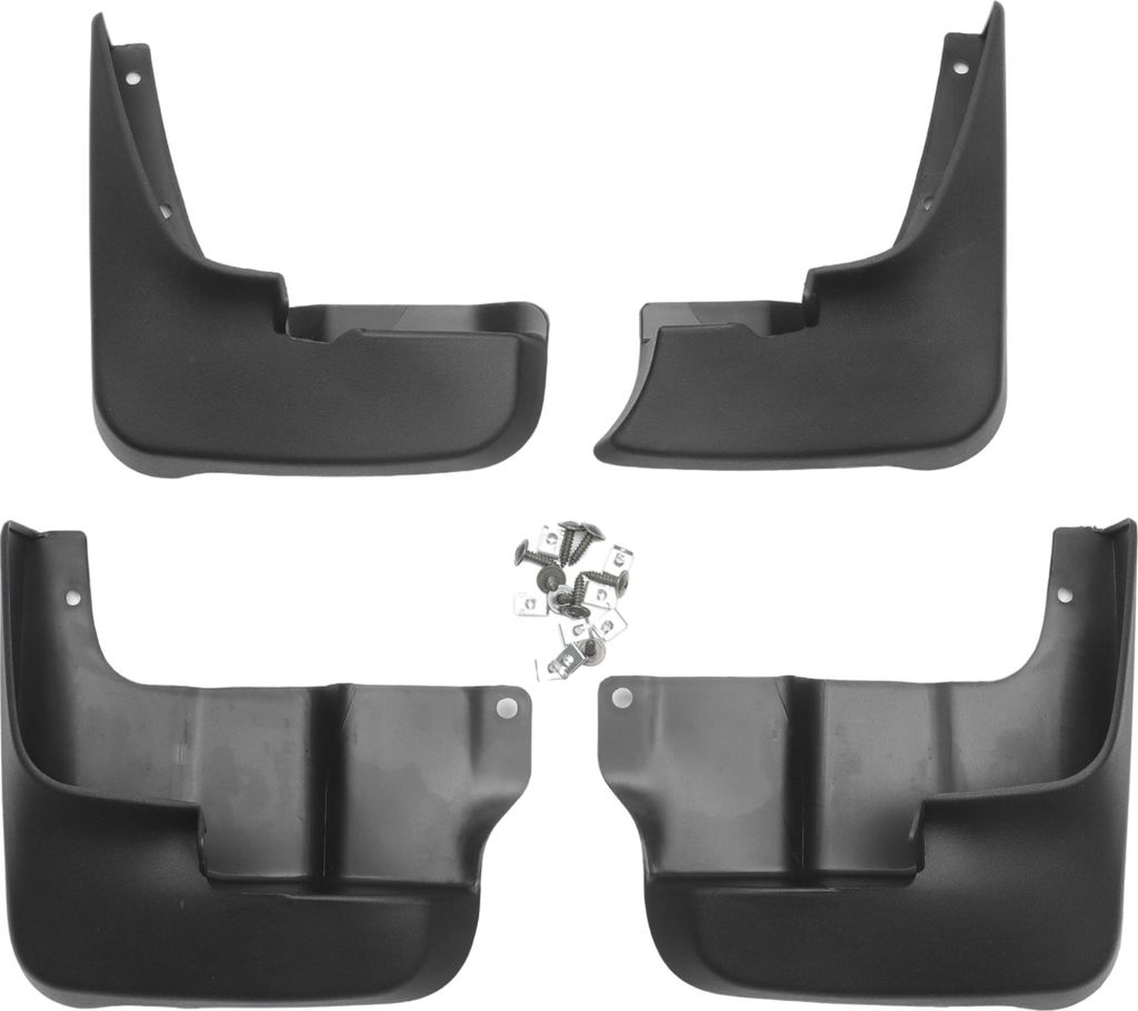 Schmutzfänger Spritzschutz mit Montagezubehör für vorne und hinten für Toyota Sienna 2004-2006 (Set aus 4 Stück)