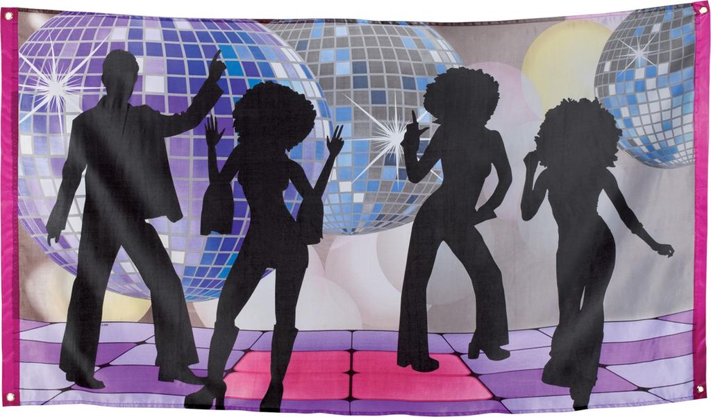Fahne Disco Polyester | 90x150 cm Productafbeelding 