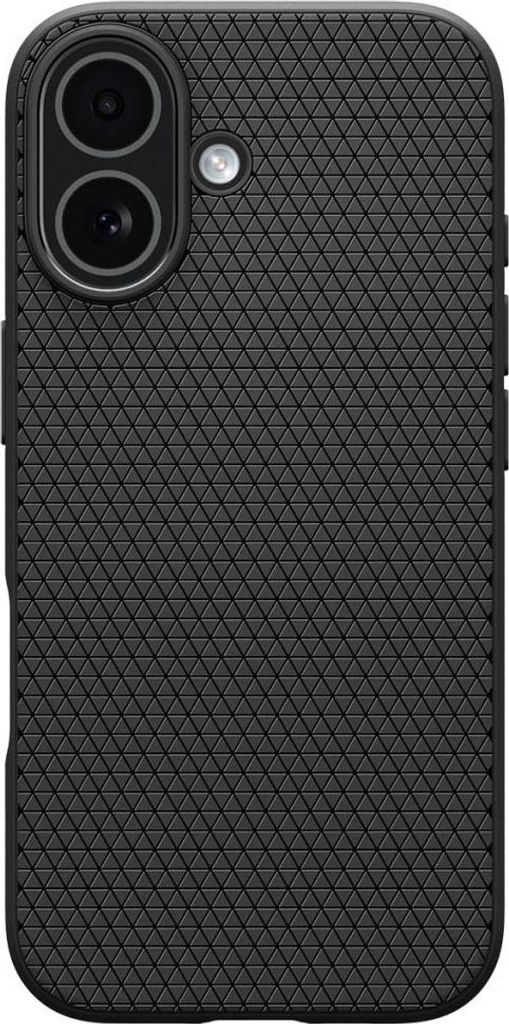 Custodia Spigen Liquid Air per iPhone 17 - Nero opaco Immagine del prodotto 