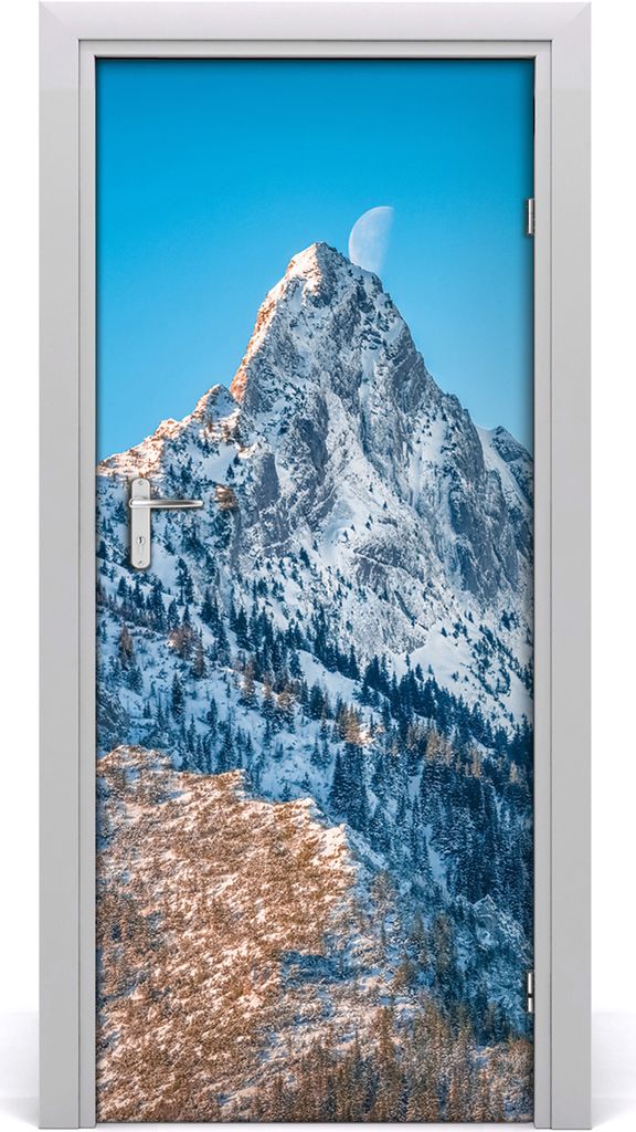 Tulup Türaufkleber 85x205 cm Dekorative Aufkleber Selbstklebend Wasserdichte Tapete Abnehmbar Schlafzimmer Wohnzimmer Wohnkultur - Tatra Giewont