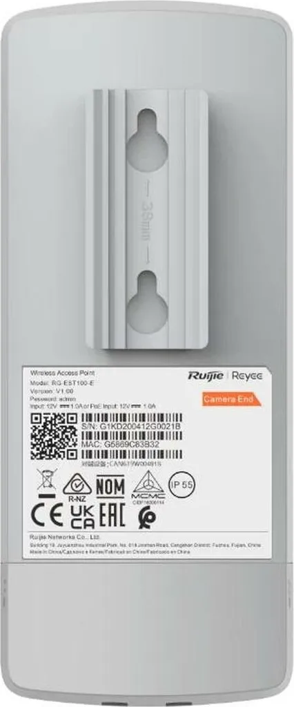 Pont WiFi Extérieur Reyee RG-EST100-E Kit de 2 Points d'Accès 300Mbps - 11