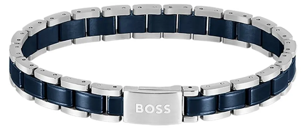 Bracelet bicolore homme anti-ternissement - Acier inoxydable luxe