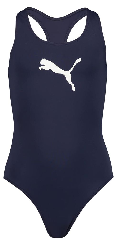 Plavky PUMA s výstrihom na chrbte pre dievčatá, model SWIM Obrázok produktu 